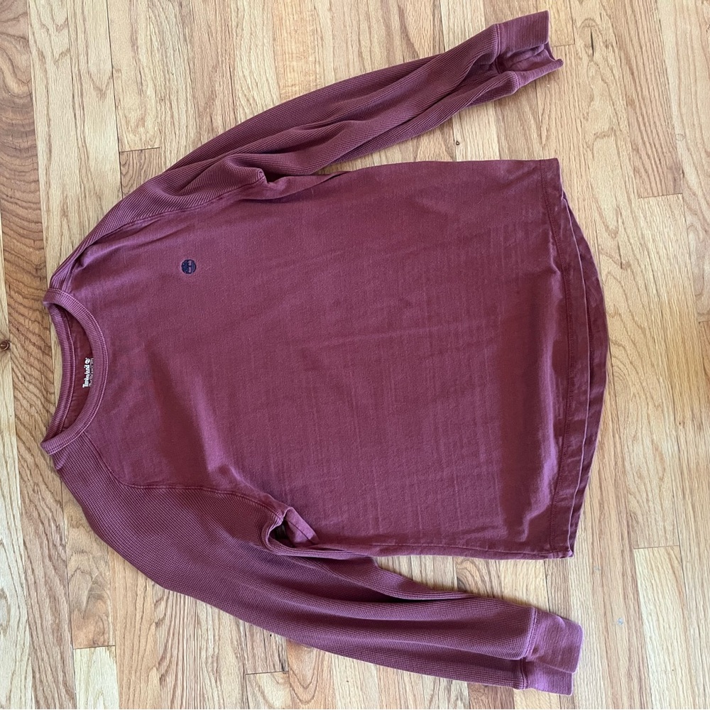 Timberland waffle crew in size large
